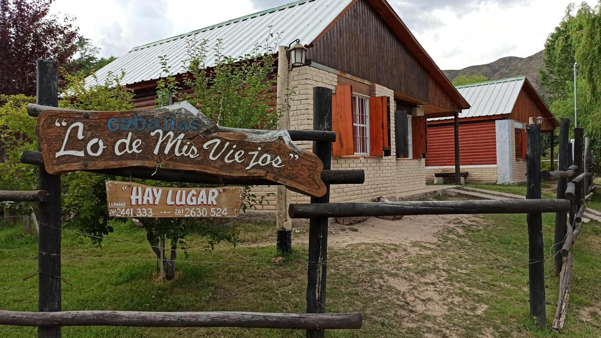 "Lo De Mis Viejos" Villa Potrerillos Dış mekan fotoğraf