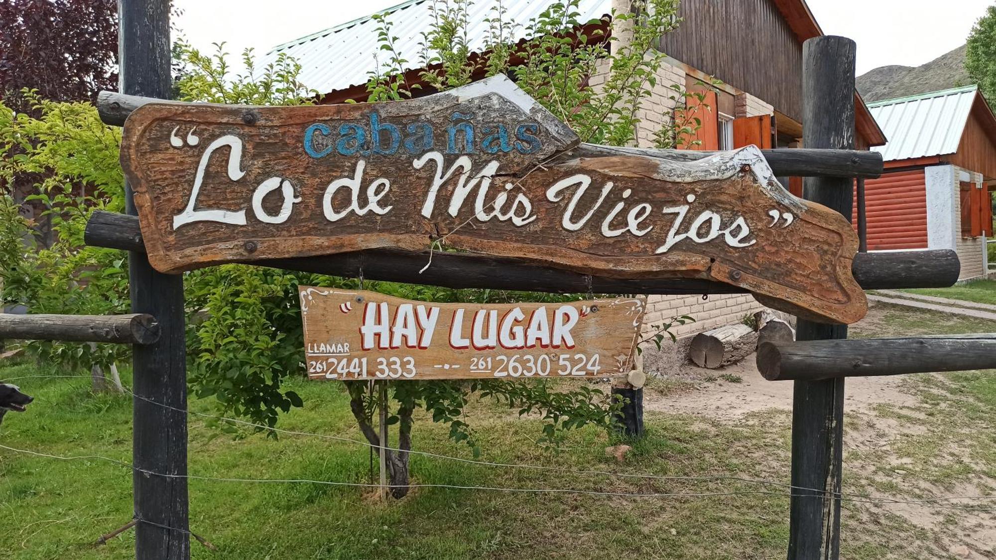 "Lo De Mis Viejos" Villa Potrerillos Dış mekan fotoğraf